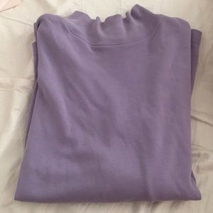 Purple sweater